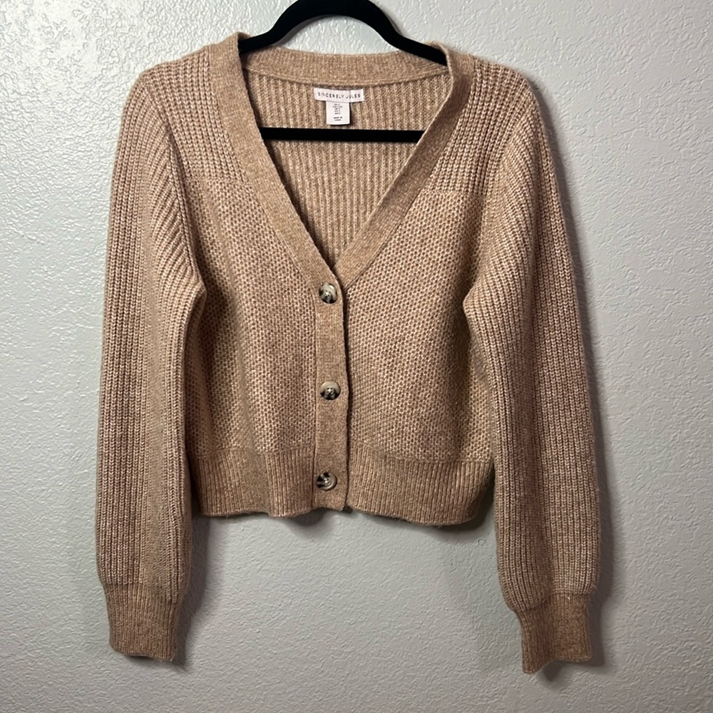 Sincerely Jules Cropped Cardigan